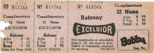 Movie Ticket