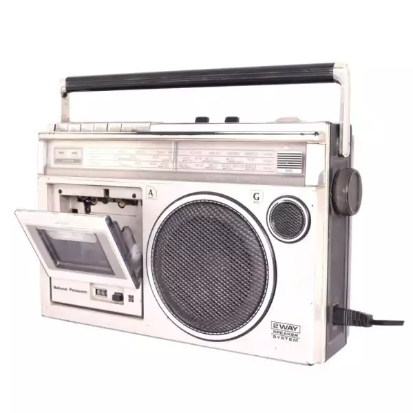 National Panasonic Radio Cassette Re-coder 2 Way Speaker System