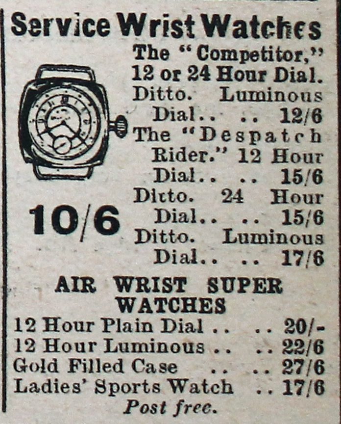 Vintage Watch Advertisement – Plate 27 Vintage Watch Advertisement – Plate 27 - Image 1