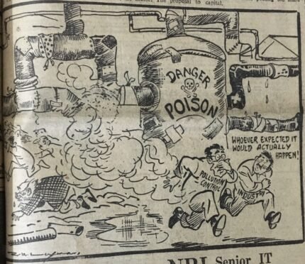 Danger Poison: Whoever Expected It Would Actually Happen! by R.K. Laxman