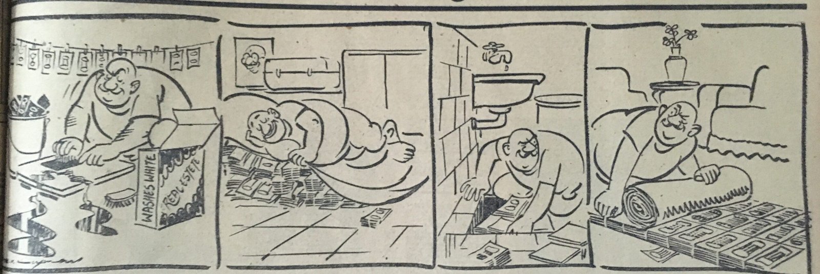 Washes-White-Real-Estate-Black-Money Washes White: Real Estate & Black Money by R.K. Laxman