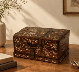 Qing Dynasty Rosewood Box