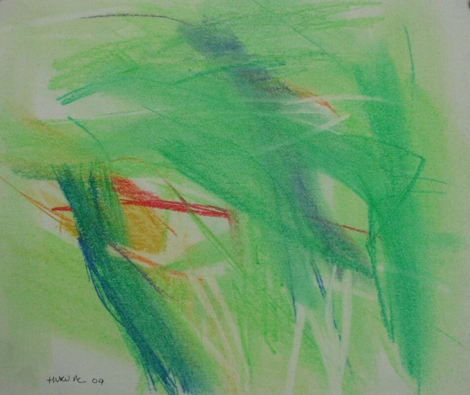Hukum Lal Verma – HLV - 107 - 13 x 11 inches, Dry Pastel on Board, 2004, Avail