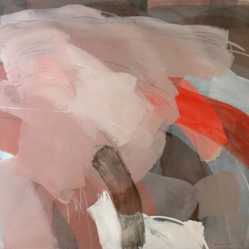 Hukum Lal Verma – HLV - 60 - 73X74 inch - Acrylic on Canvas, Available