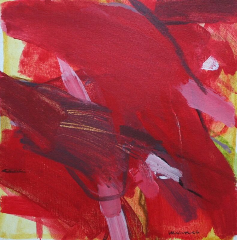 HLV - 77, 14.5X14.5 inch - Acrylic on Canvas,2006, Sold Johar