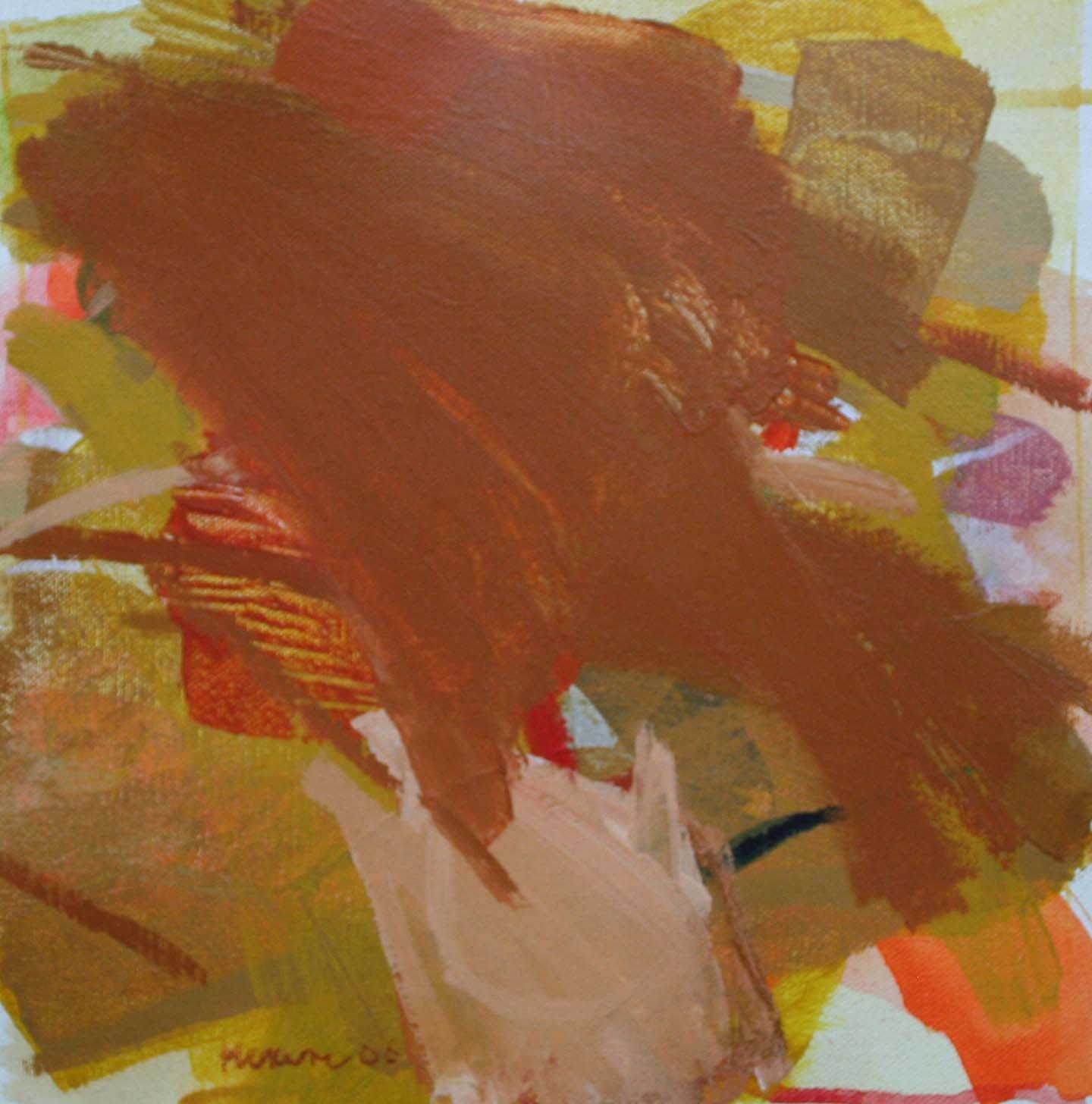 HLV-79-15X15-inch-Acrylic-on-Canvas-2006-Available Hukum Lal Verma – HLV - 79, 15X15 inch - Acrylic on Canvas, 2006, Available - Image 1