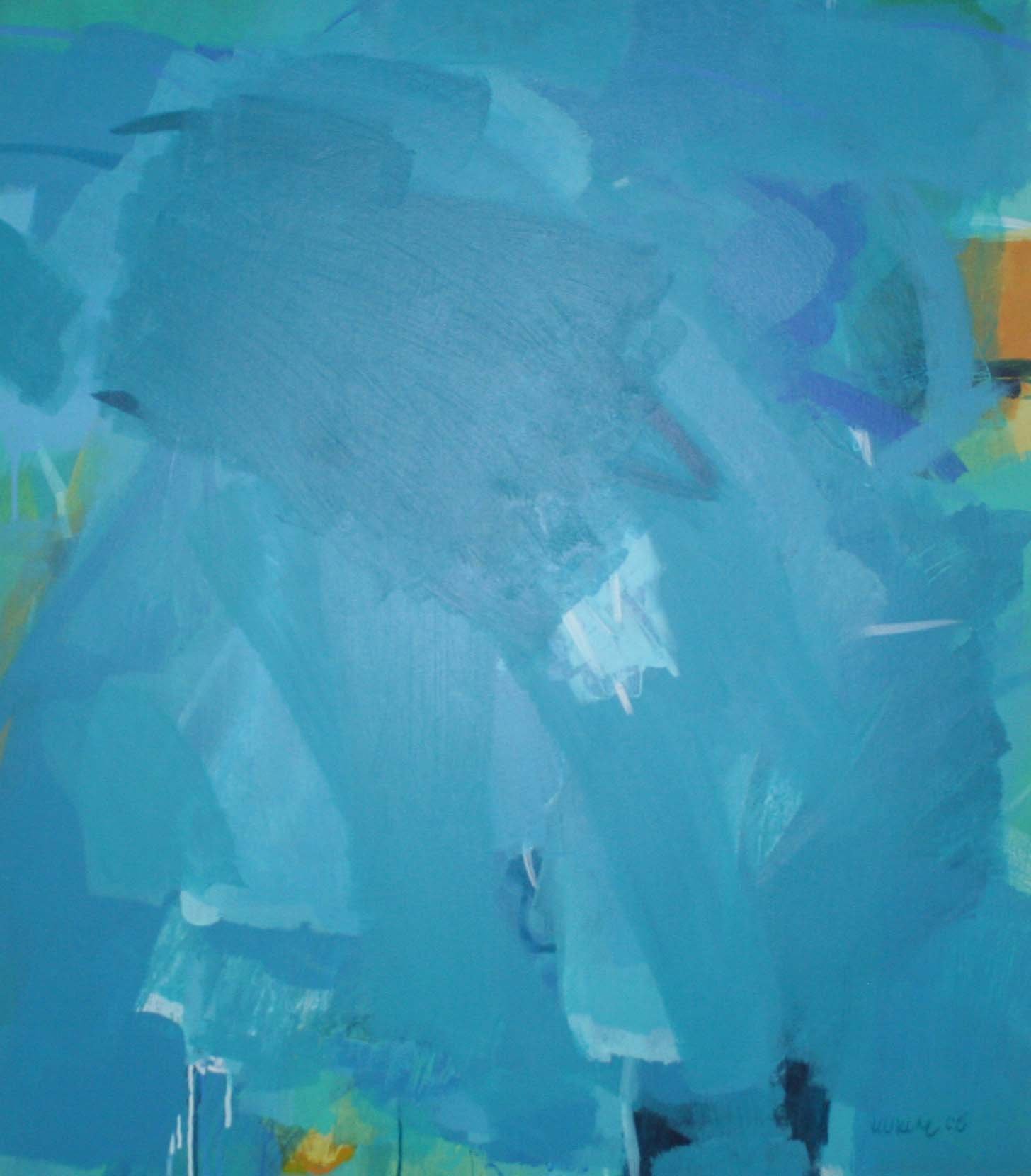 HLV-84-39X44-inch-Acrylic-on-Canvas-2006-Available Hukum Lal Verma – HLV - 84, 39X44 inch - Acrylic on Canvas, 2006, Available - Image 1
