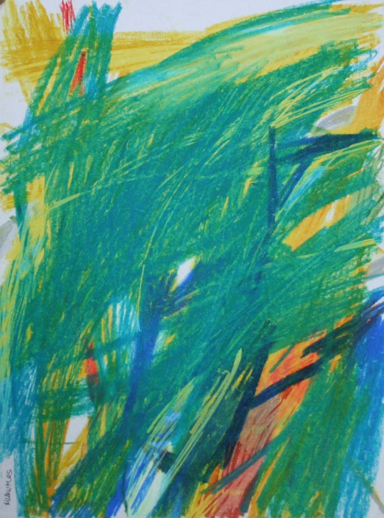 HLV-88-10.5X14-inch-Oil-Pastel-on-Board-2005-Availab Hukum Lal Verma – HLV - 88 - 10.5X14 inch - Oil Pastel on Board, 2005, Availab - Image 1