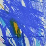 Hukum Lal Verma – HLV - 90 - 10 x 14, Oil pastel on Paper, 2005, Available
