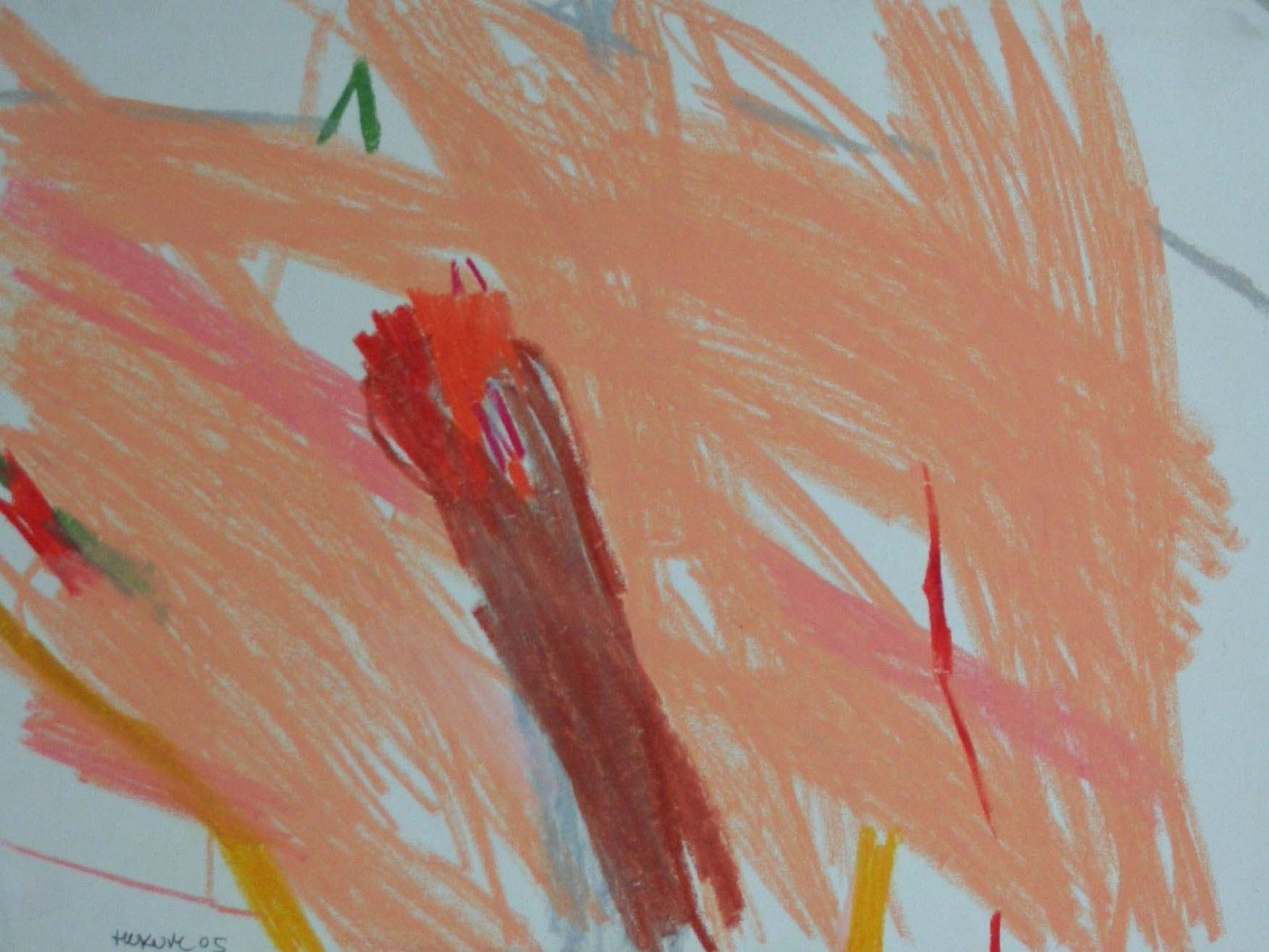HLV-91-10.5X14-inch-Oil-Pastel-on-Board-2005-Availab Hukum Lal Verma – HLV - 91 - 10.5X14 inch -Oil Pastel on Board - 2005, Availab - Image 1