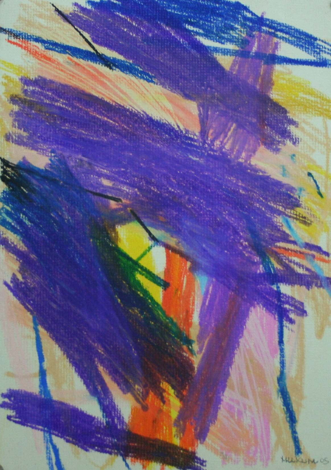 HLV-92-10X14-inch-Oil-Pastel-on-Board-2005-Availab Hukum Lal Verma – HLV - 92 - 10X14 inch - Oil Pastel on Board, 2005, Availab - Image 1