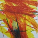 Hukum Lal Verma – HLV - 93 - 10.5X14 inch - Oil Pastel on Board, 2005, Availab
