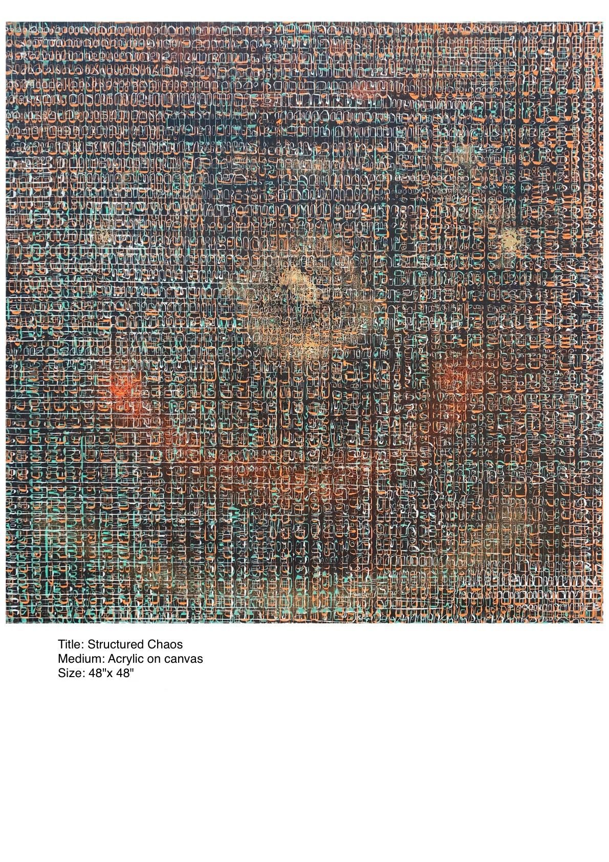 Radhesham Dhamal – Textural Rhythm II Radhesham Dhamal – Textural Rhythm II - Image 1